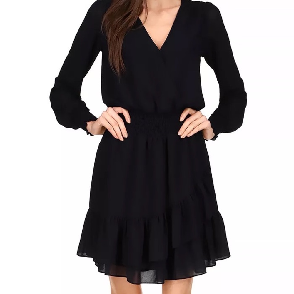 MICHAEL Michael Kors Smocked Ruffle Dress (small) NWT